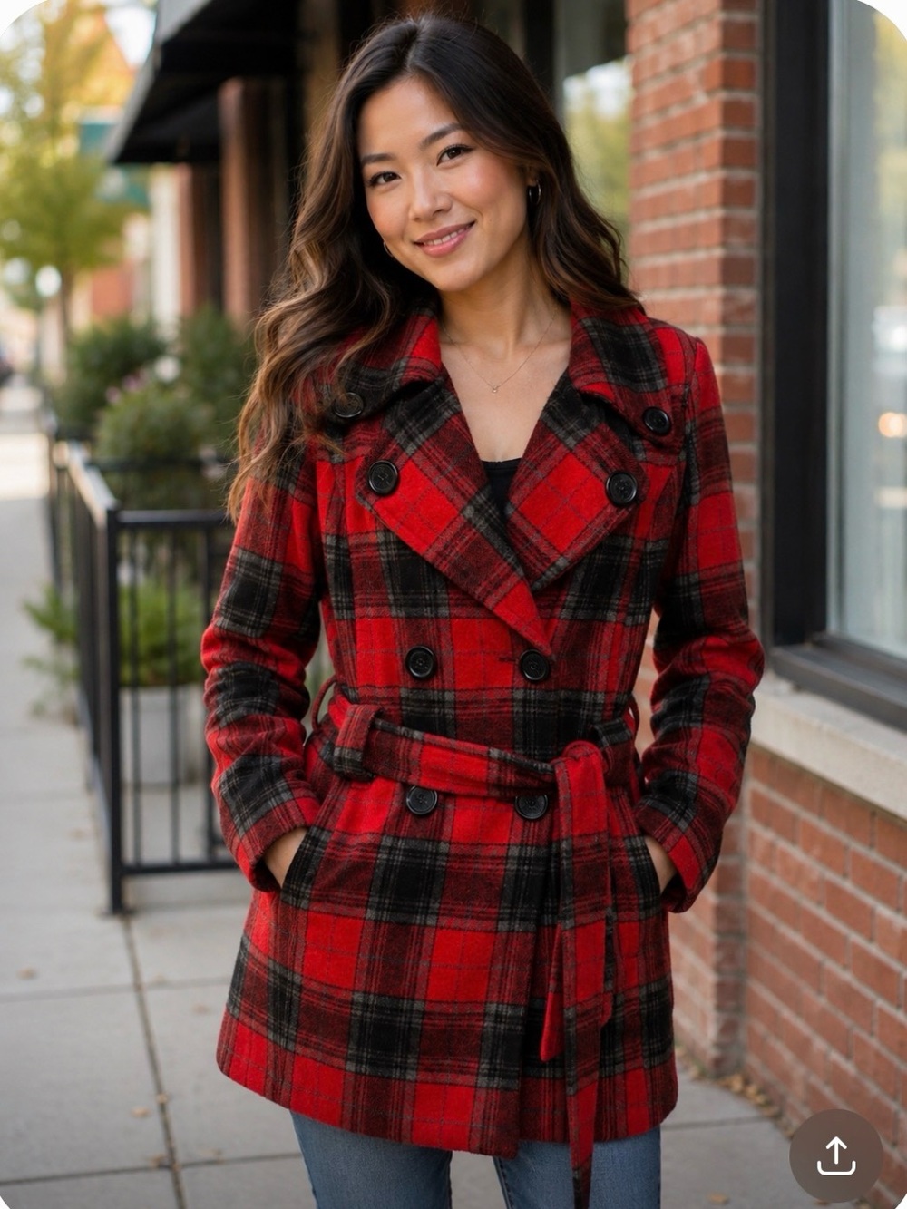 JouJou peacoat size medium